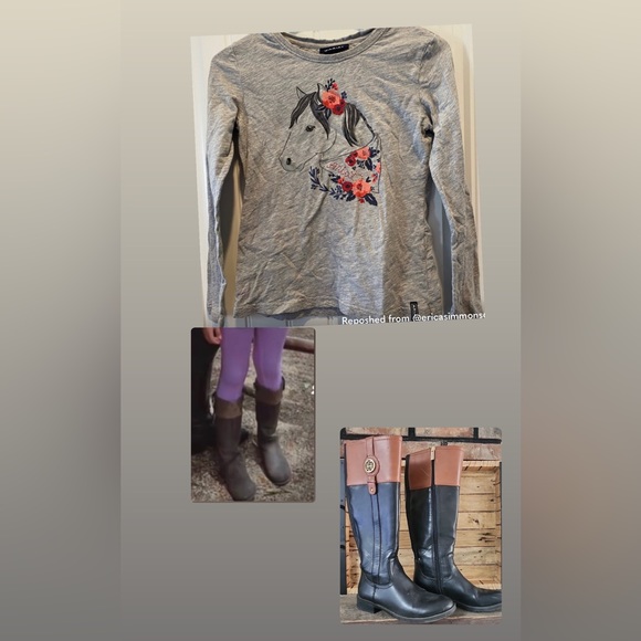 Tommy Hilfiger Girls Boots 5.5 - Picture 9 of 12